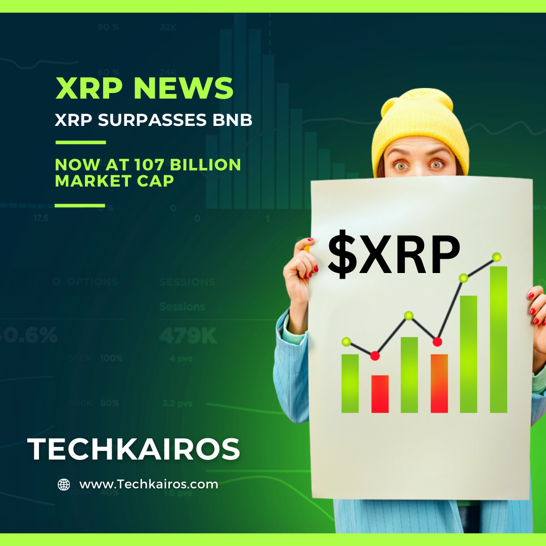 XRP surpasses BNB