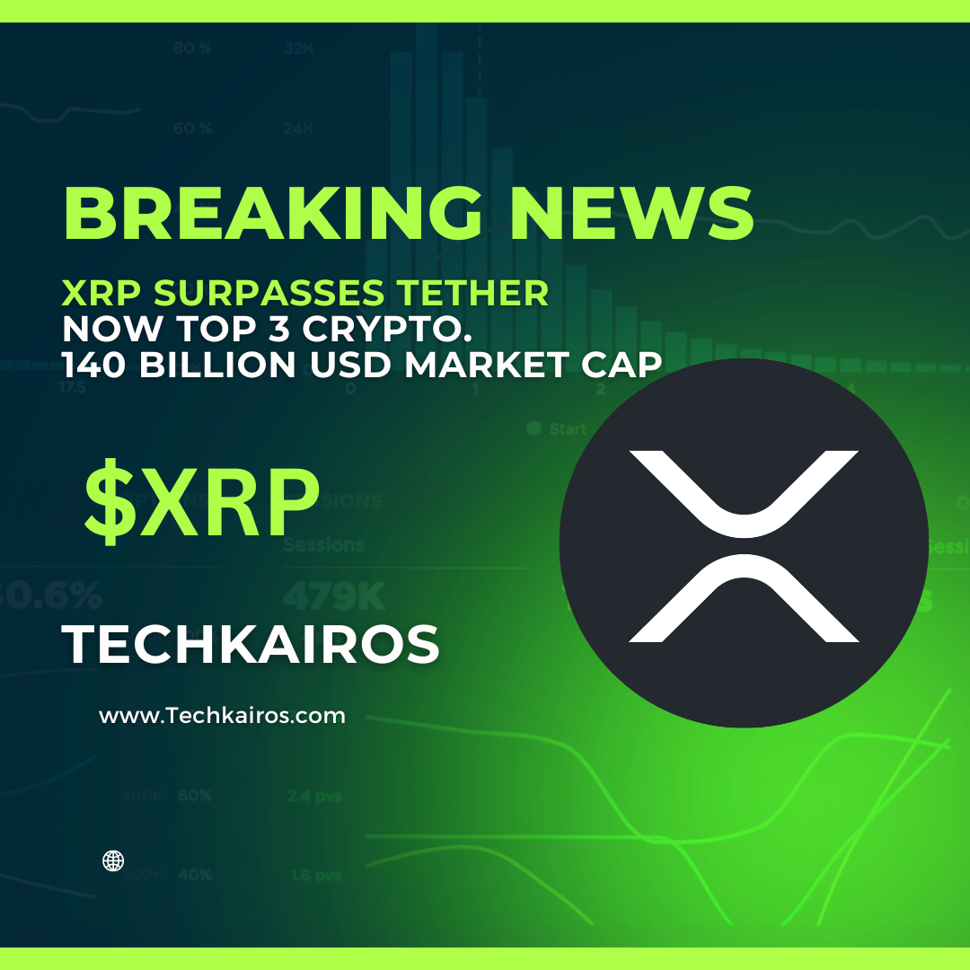 XRP surpasses Usdt